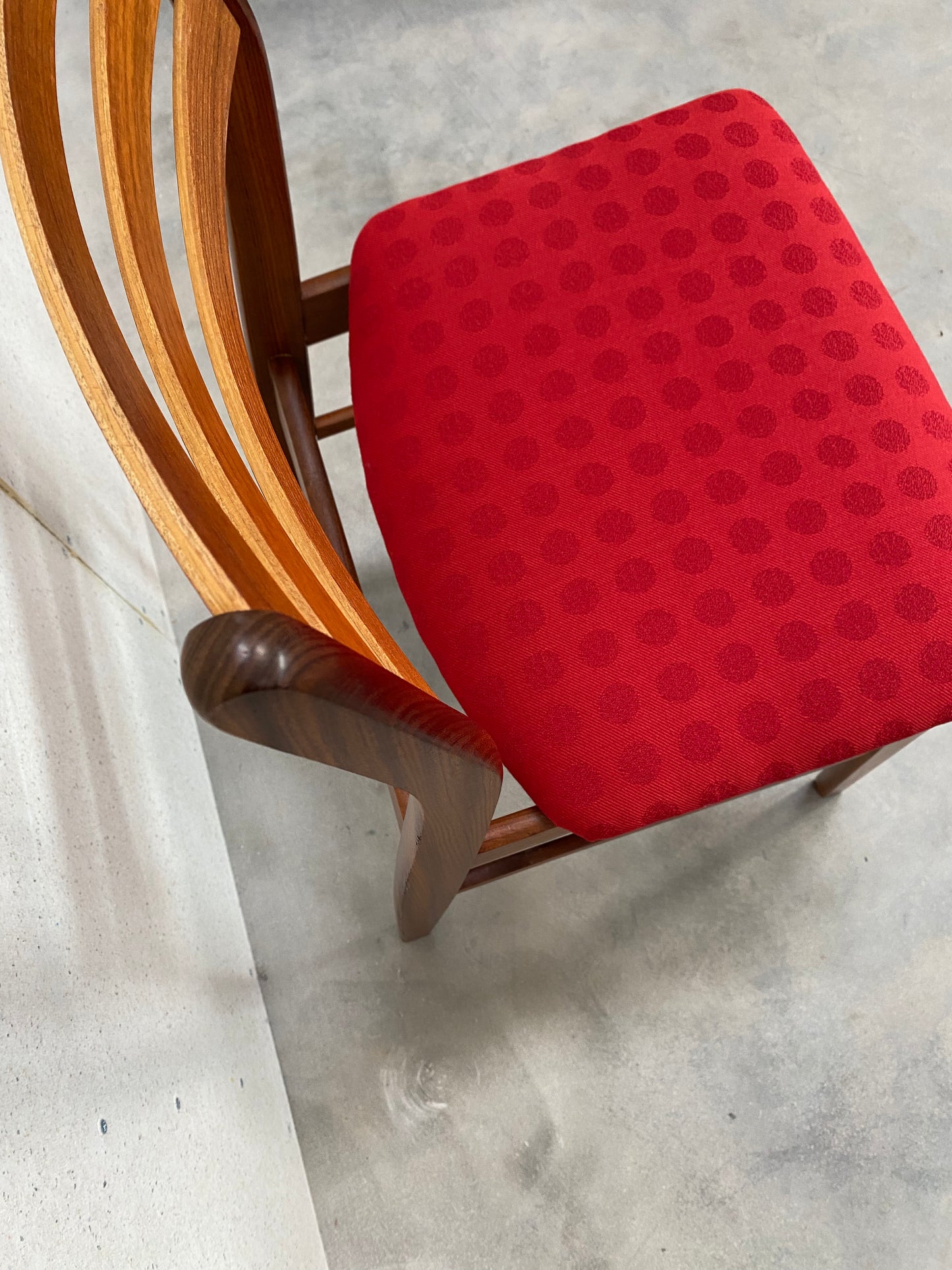 Teak chair set