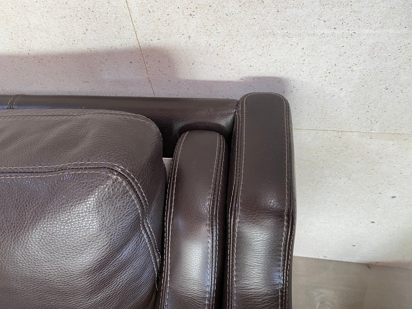 2 personers sofa - læder - Børge Mogensen