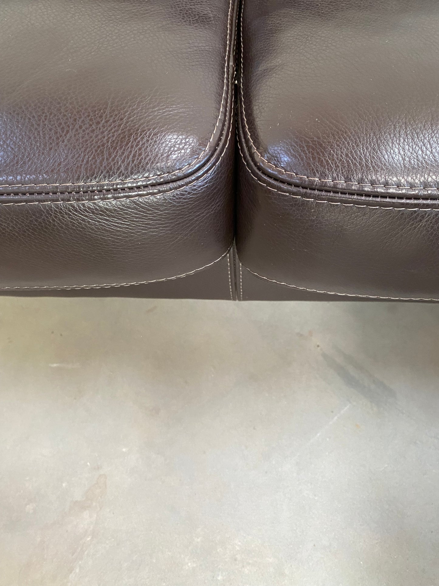2 personers sofa - læder - Børge Mogensen