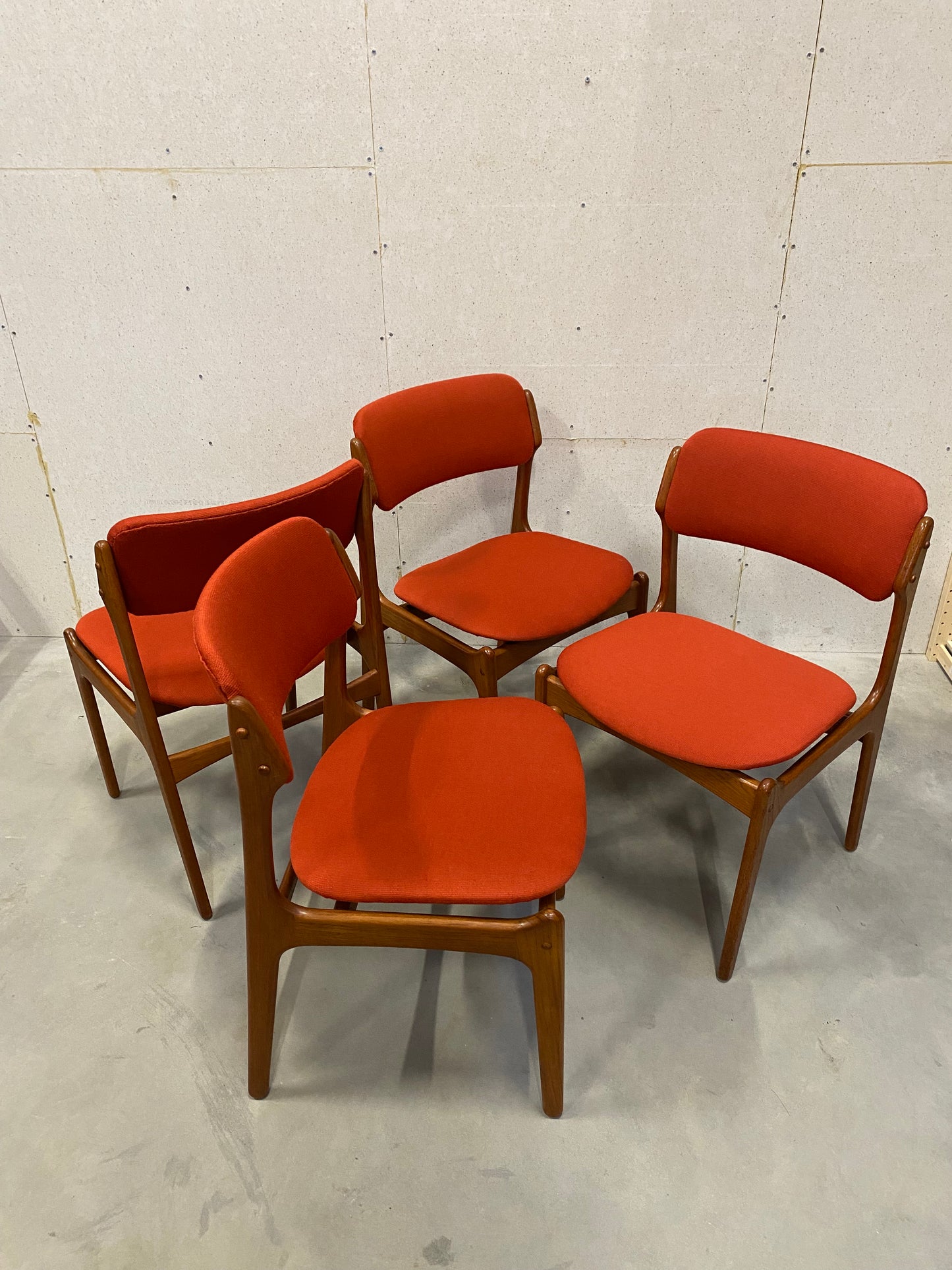 Stol - teak - Erik Buch