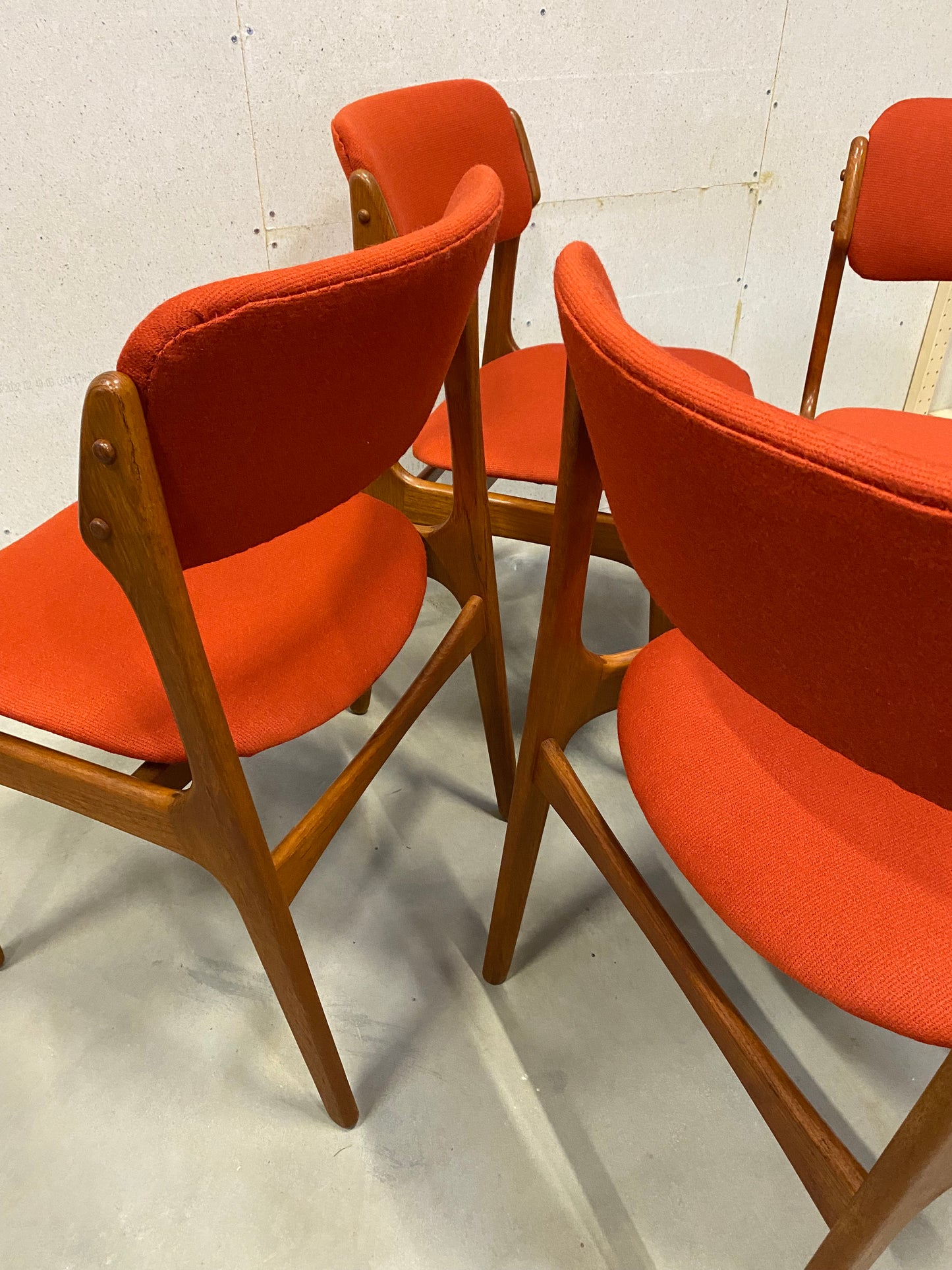 Stol - teak - Erik Buch