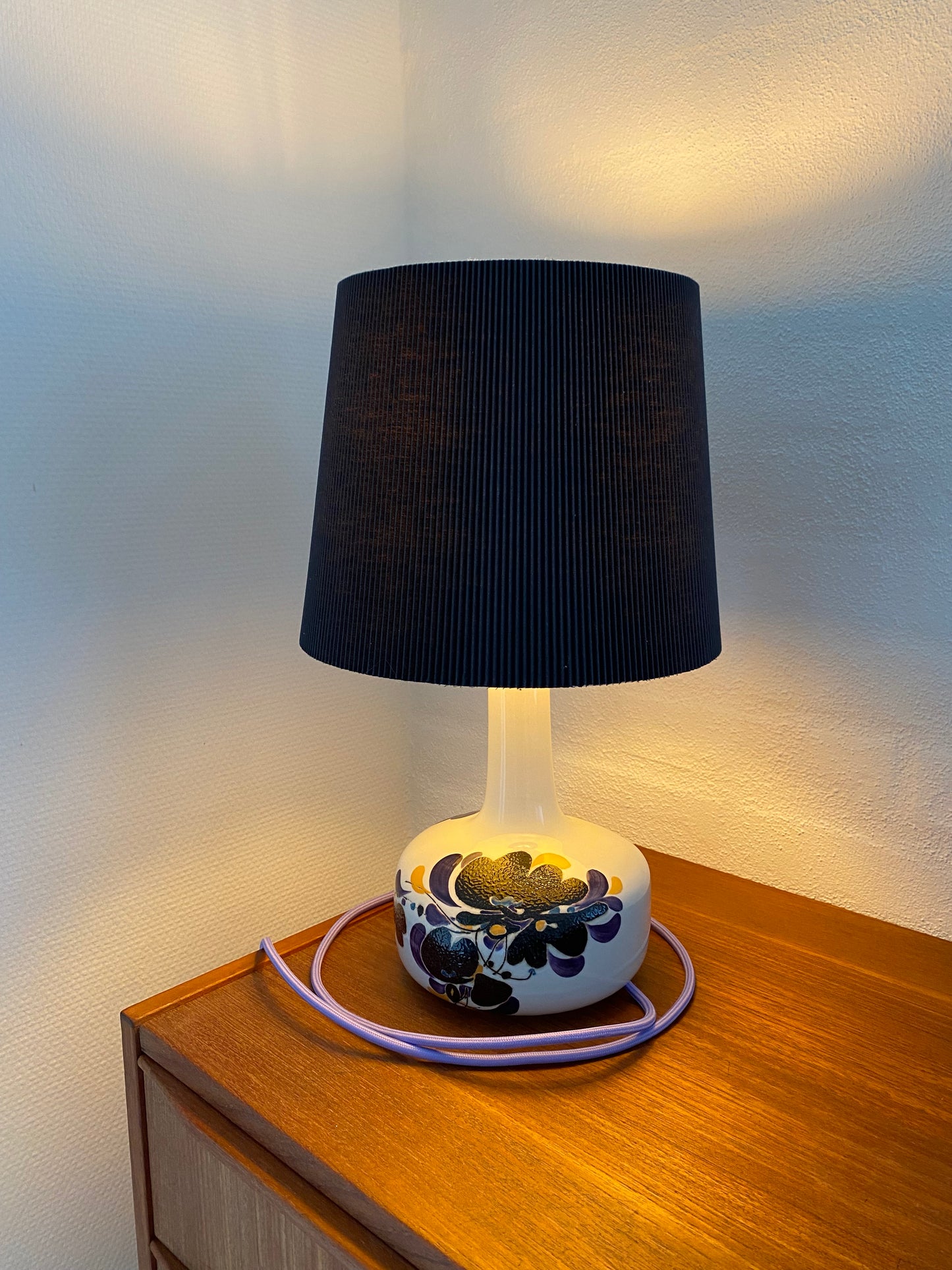 Tischlampe handbemalt - Ivan Weiss