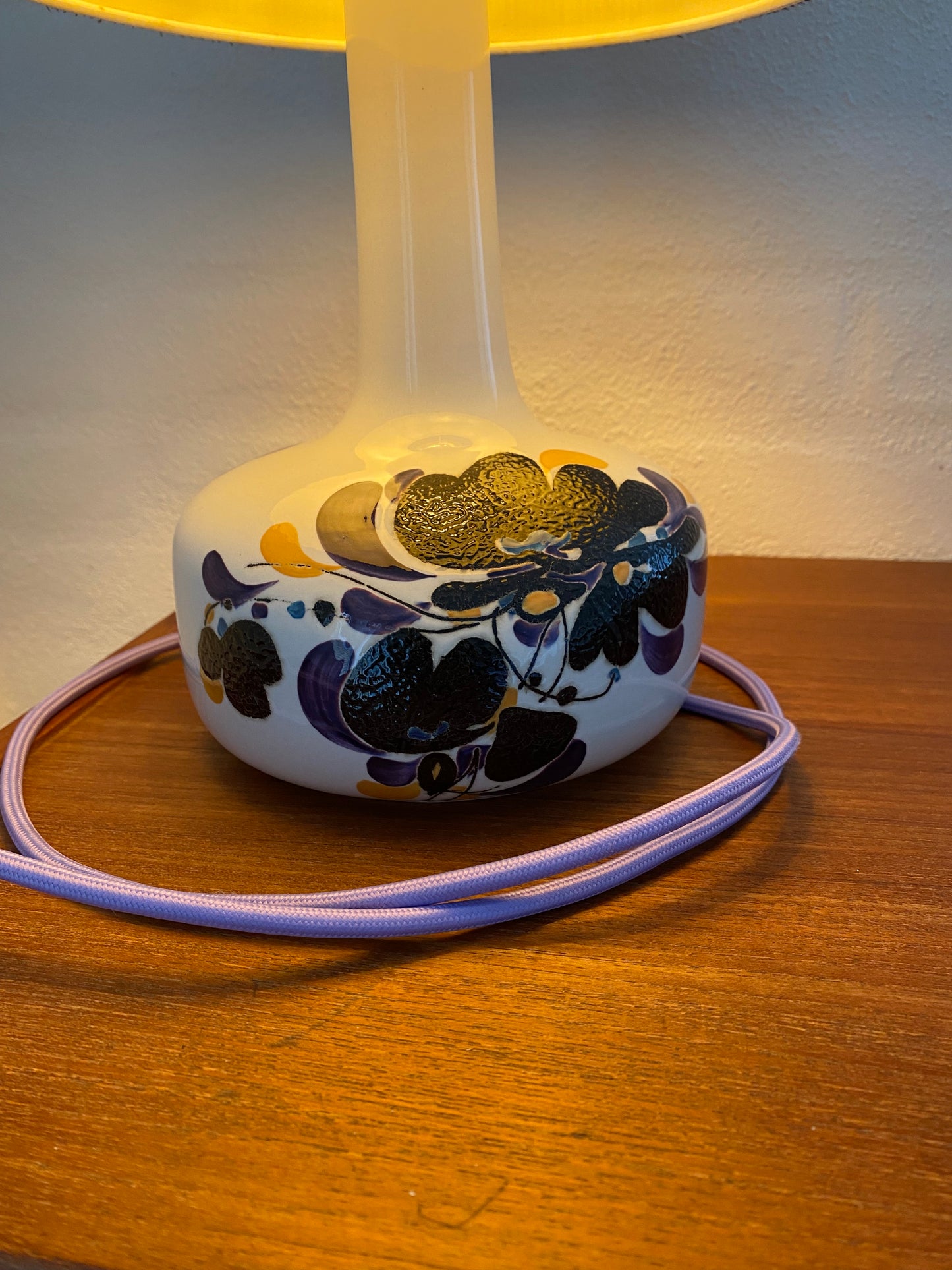 Tischlampe handbemalt - Ivan Weiss