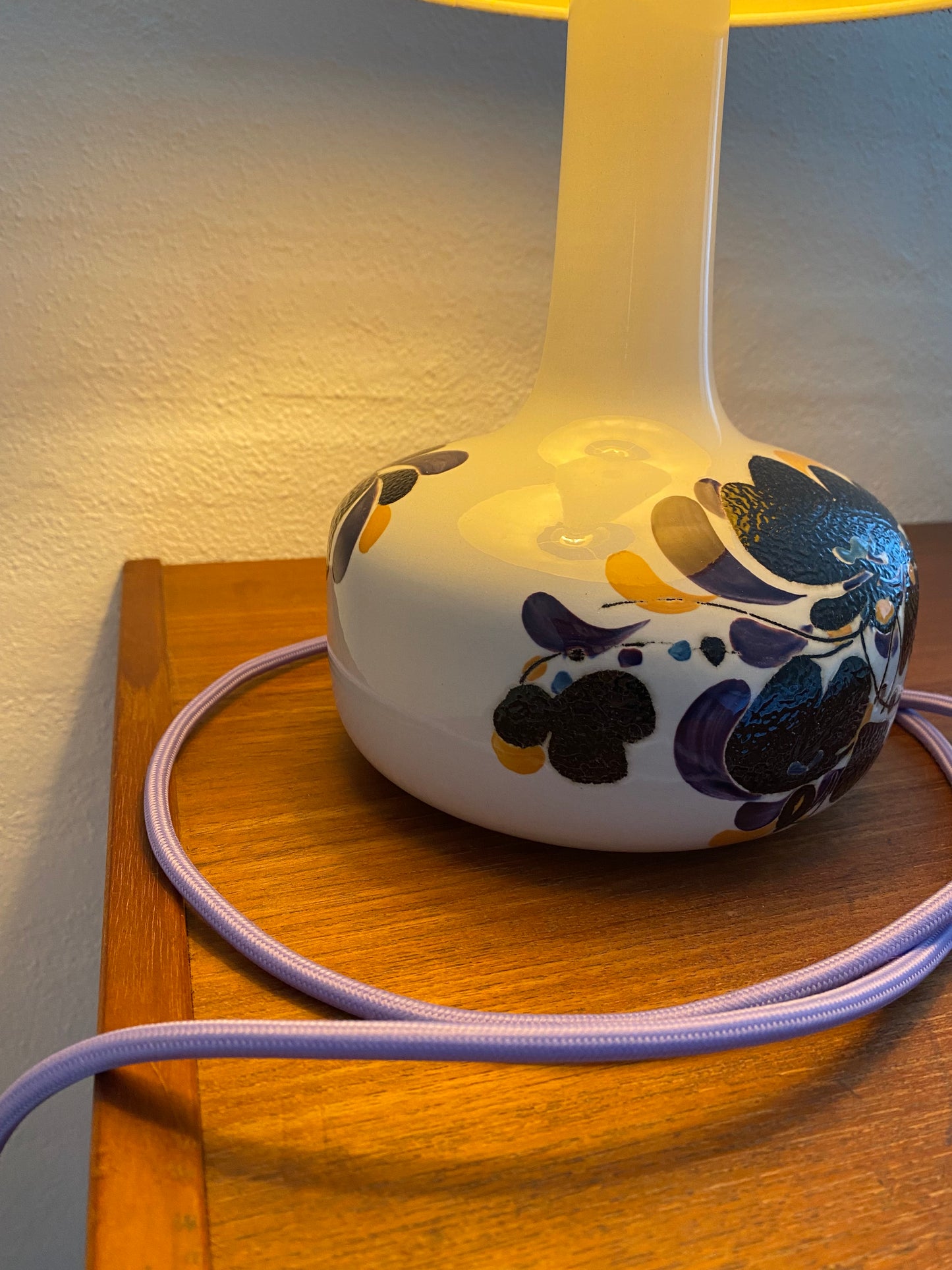 Tischlampe handbemalt - Ivan Weiss