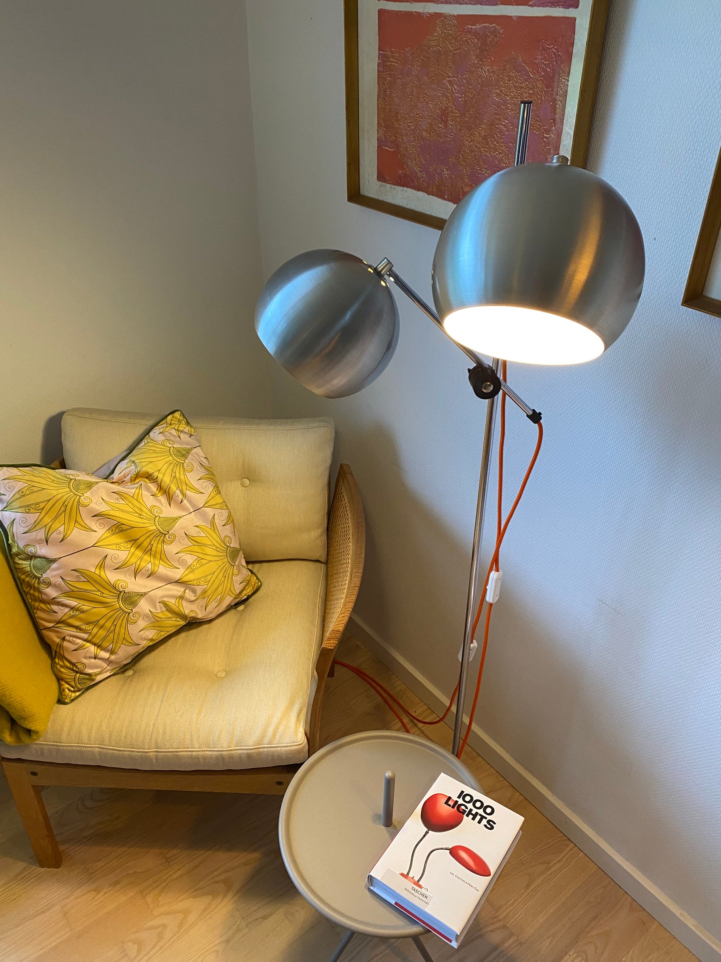 Ball gulvlampe -Benny Frandsen