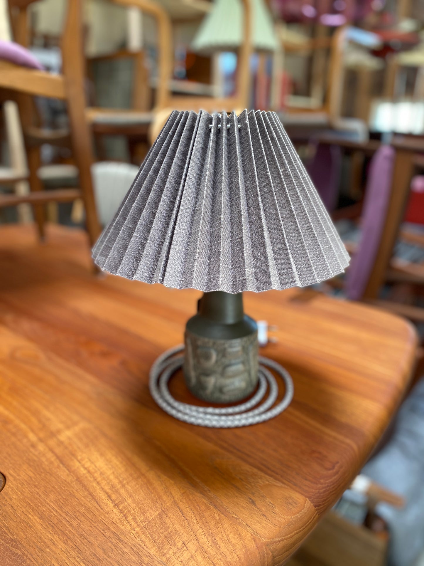 Keramik bordlampe - Johgus Keramik