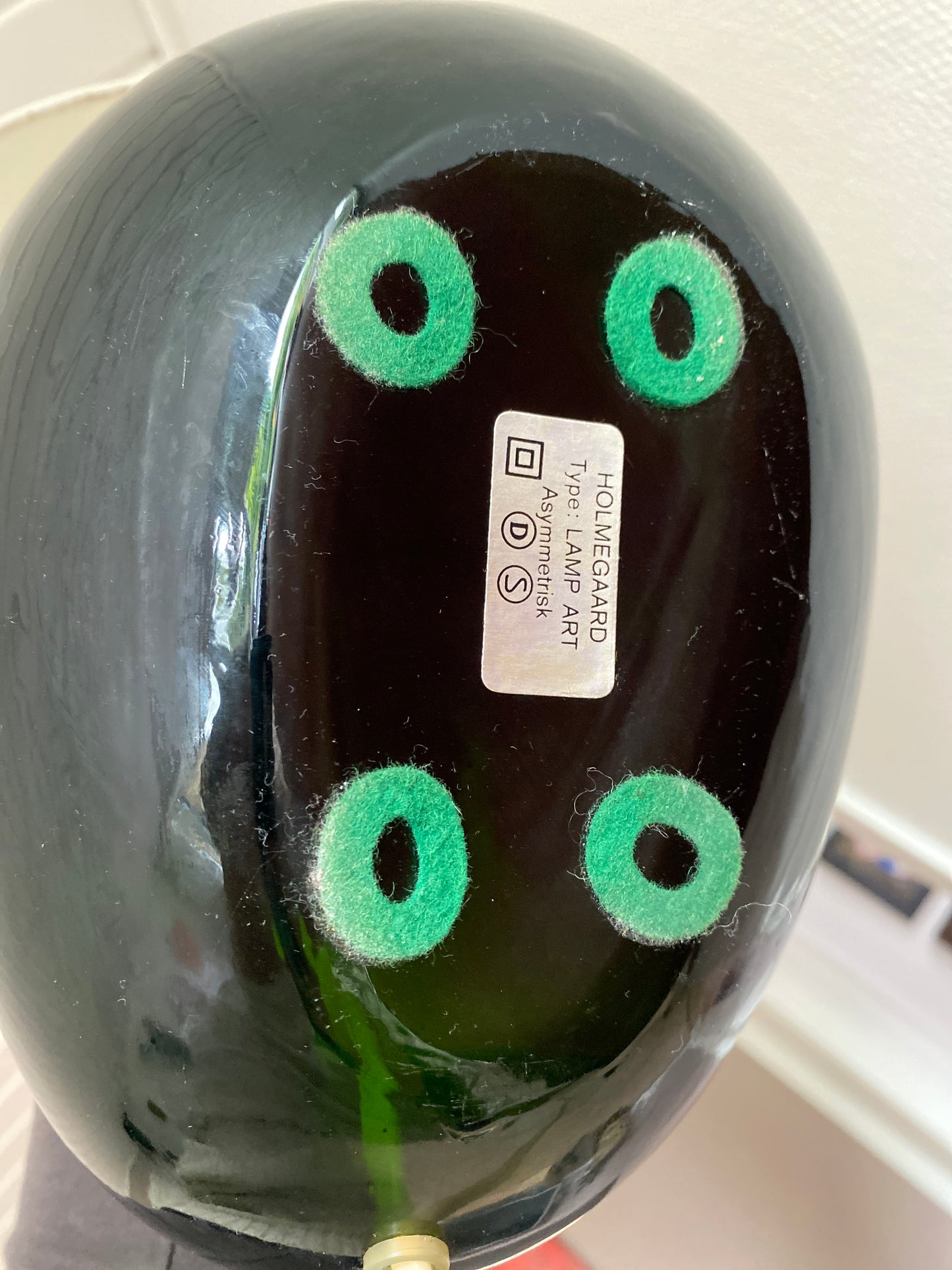 Tischlampe von Holmegaard