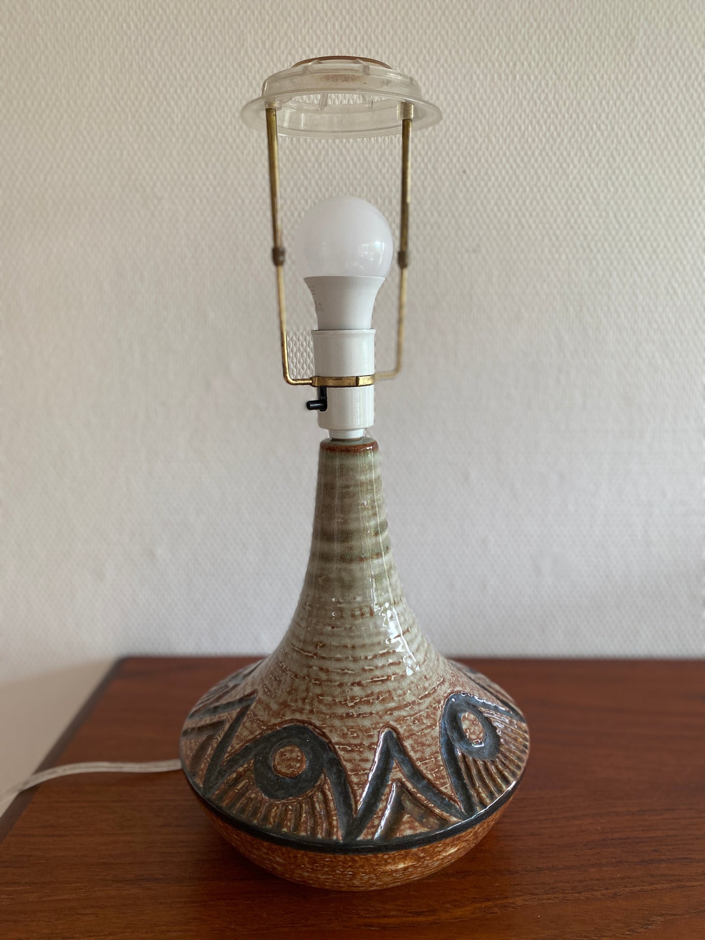 Tischlampe von Søholm Keramik