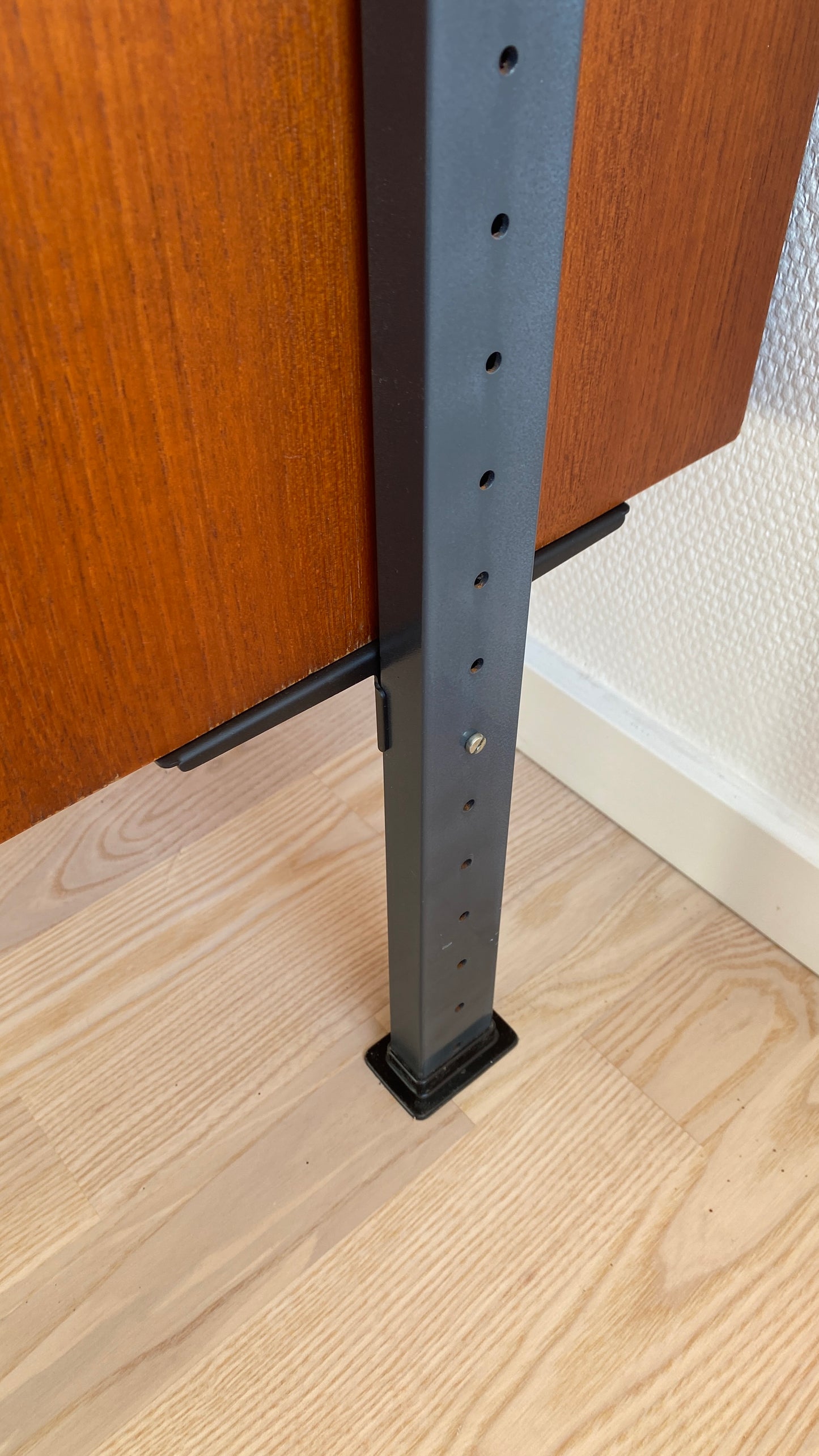 Modular Teak Wall Shelf by Olof Pira for String, 1950s