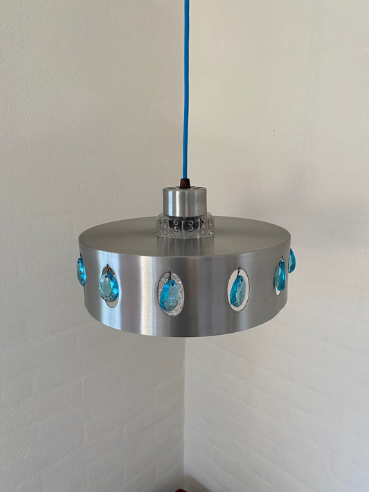 Pendelleuchte Blau - Vitrika