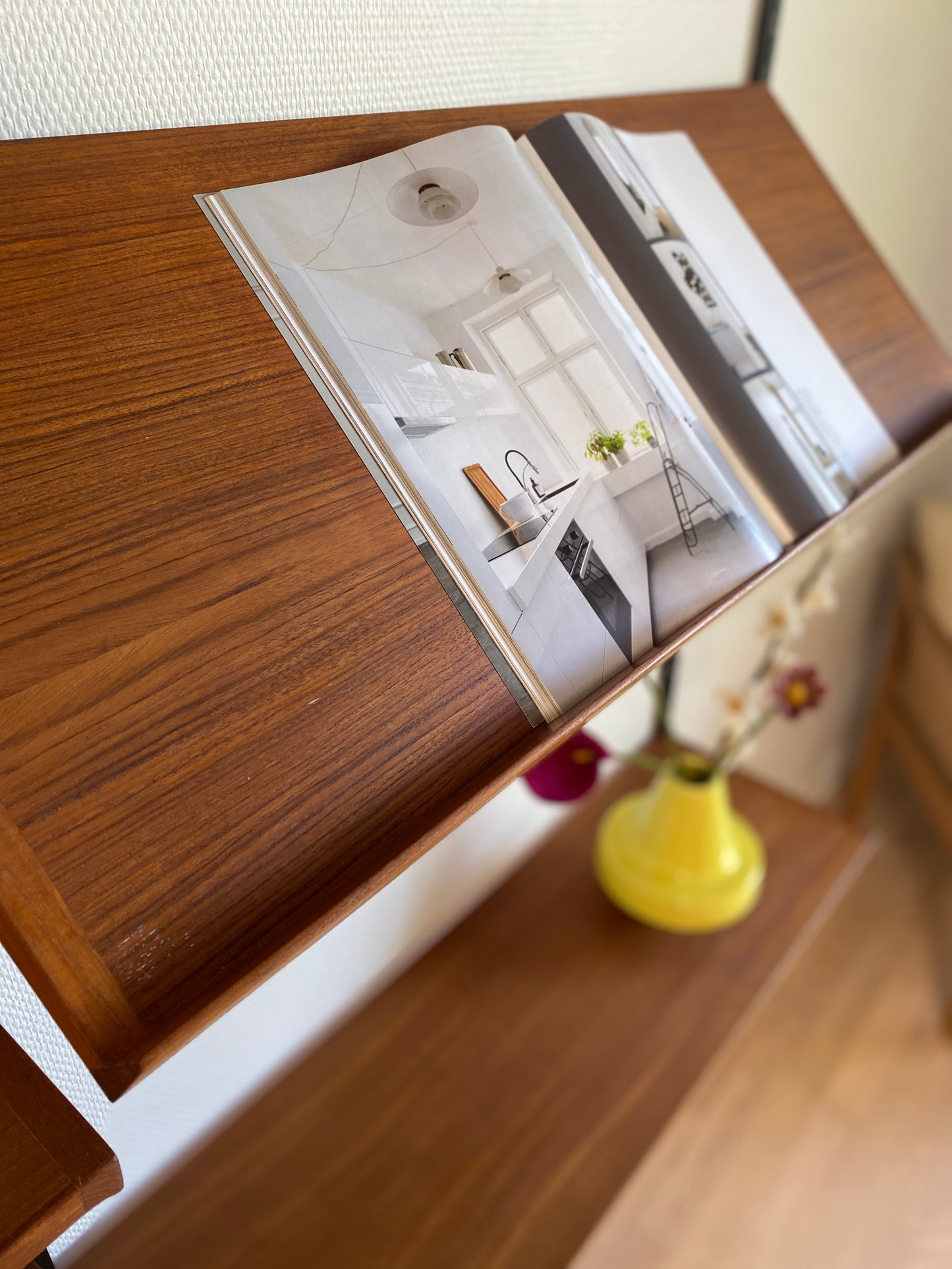Teak wall system - Kai Kristiansen