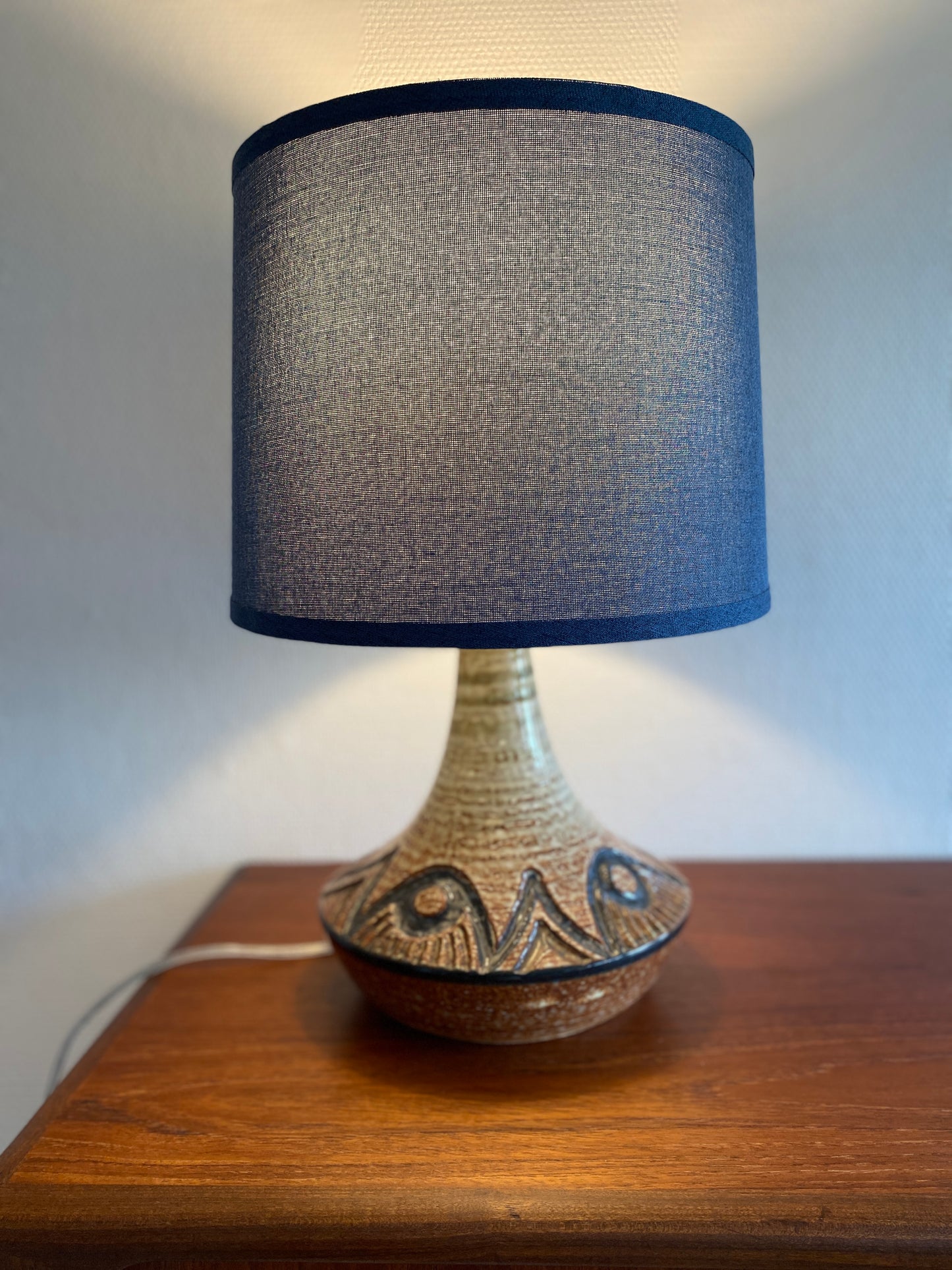 Tischlampe von Søholm Keramik