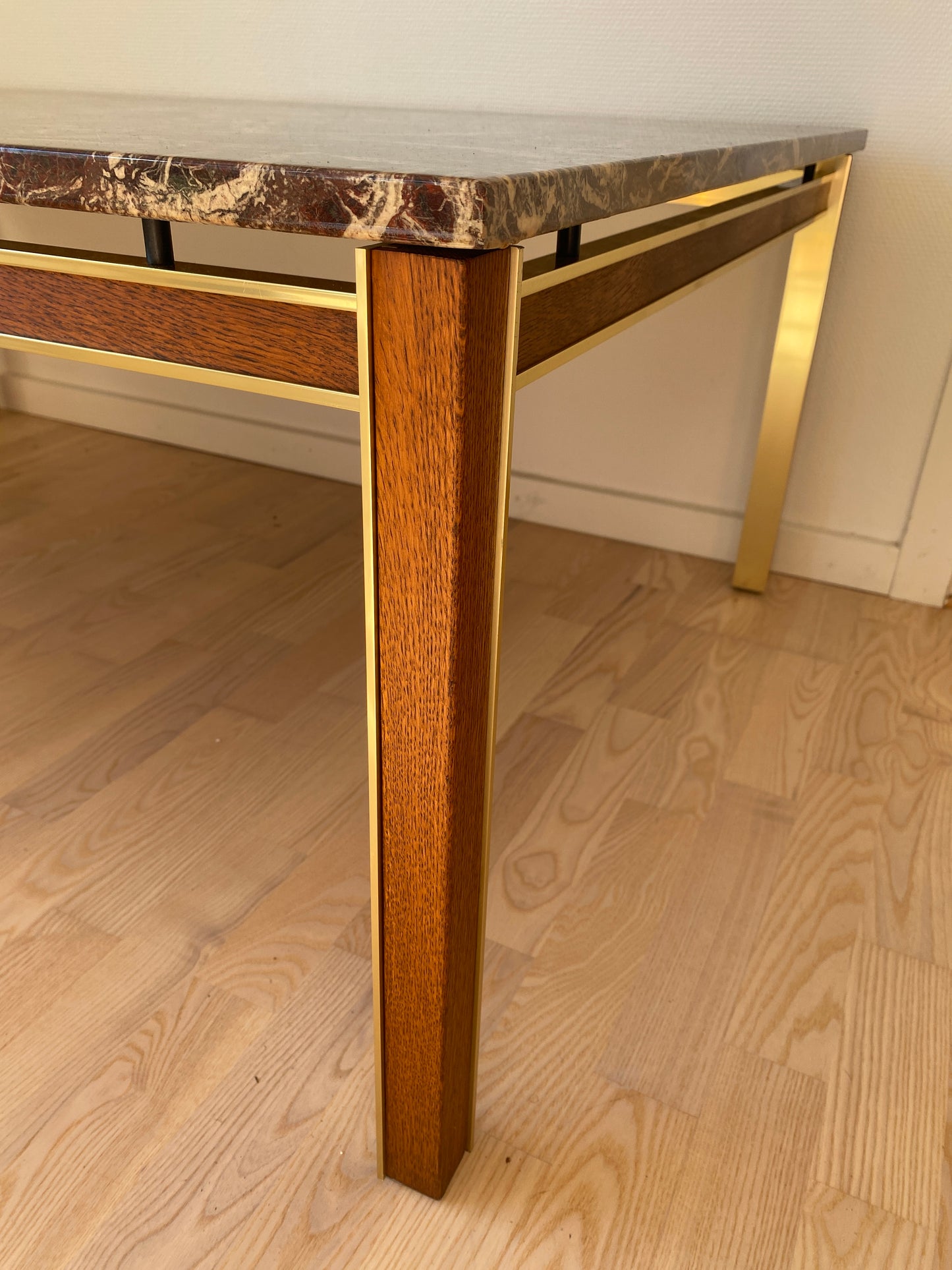 Sofabord med marmorplade fra Bendixen Design