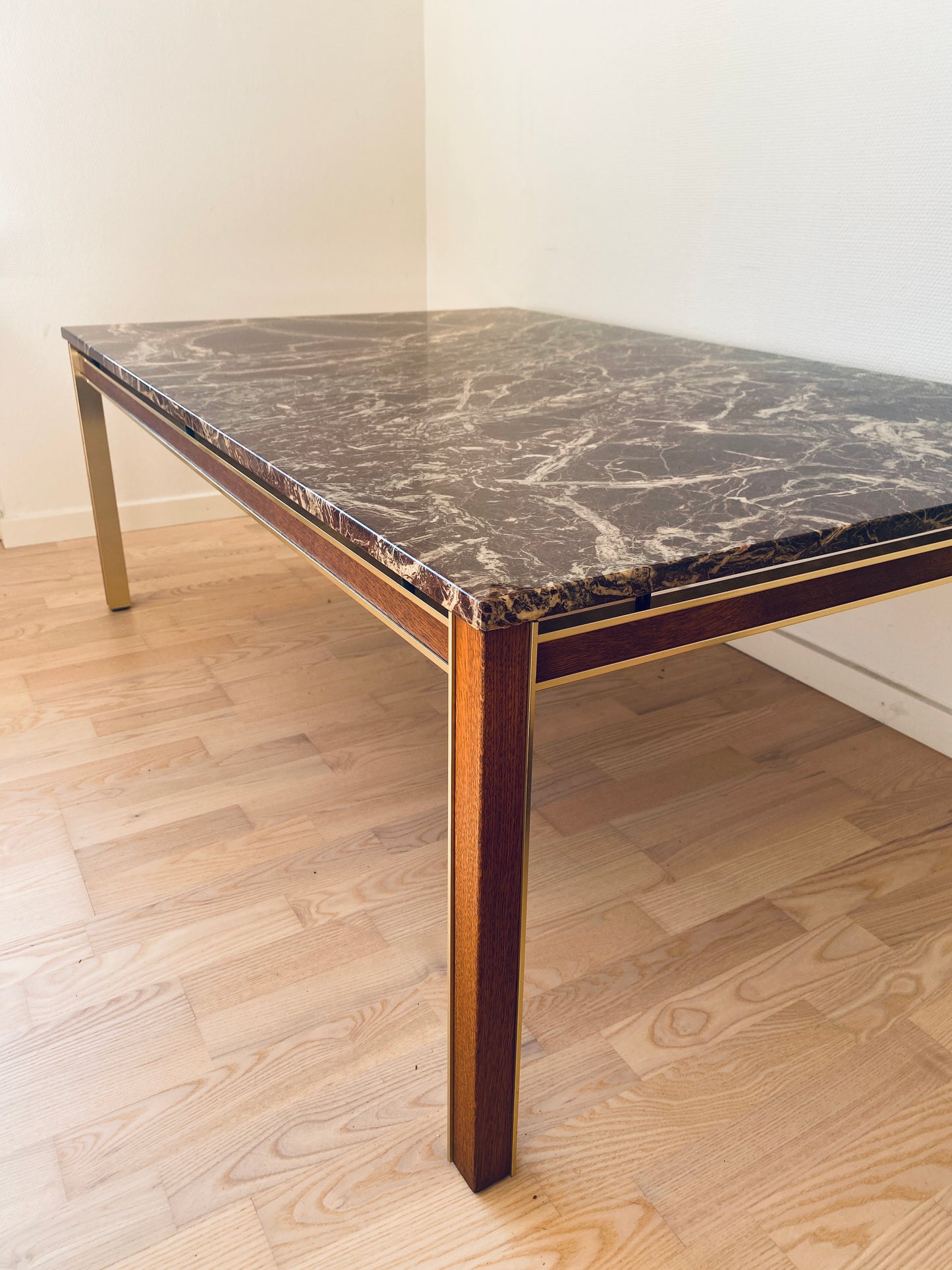 Sofabord med marmorplade fra Bendixen Design