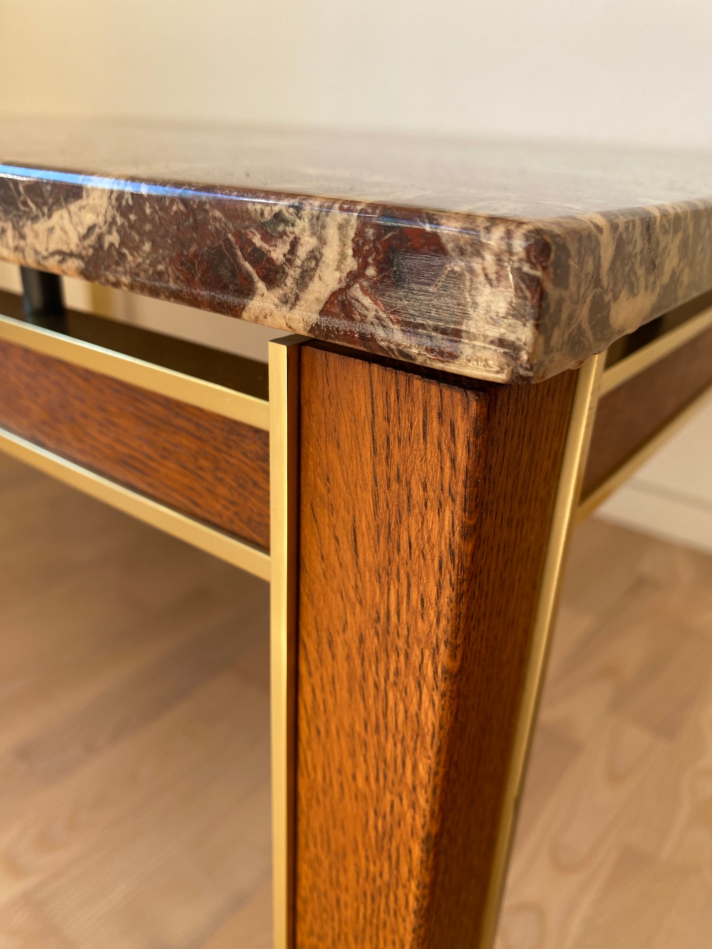 Sofabord med marmorplade fra Bendixen Design