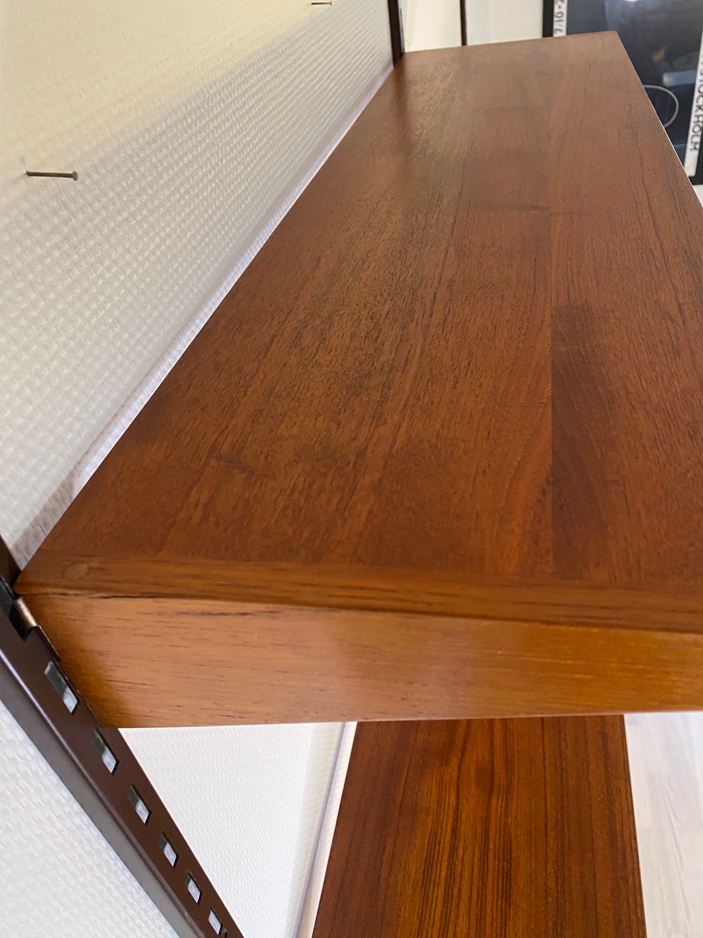 Modulært vægsystem teak - Kai Kristiansen