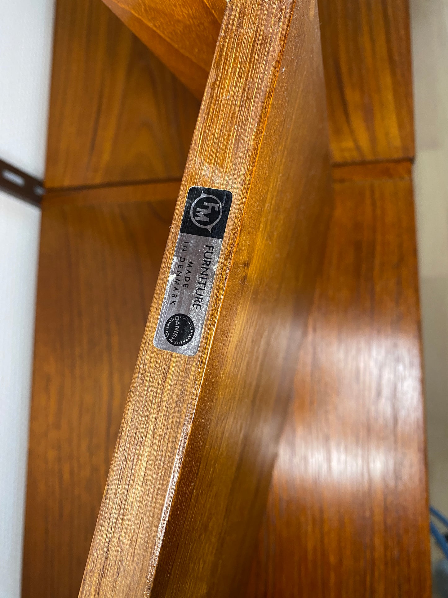 Modulært vægsystem teak - Kai Kristiansen