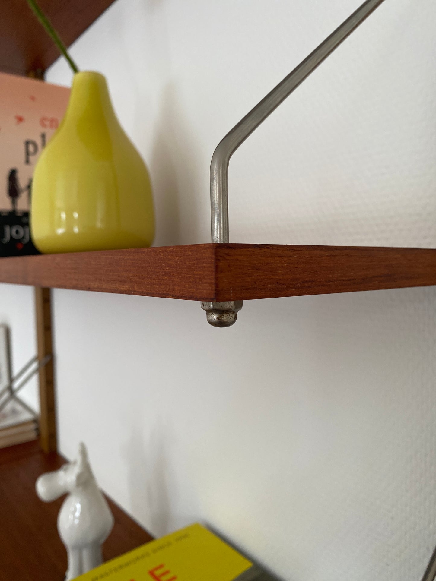 Mid-Century Teak Wall Shelf in the style of Poul Cadovius, 1960s