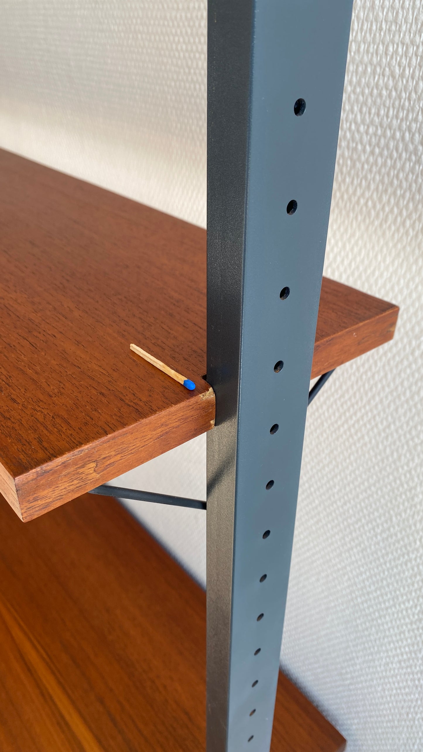 Modular Teak Wall Shelf by Olof Pira for String, 1950s