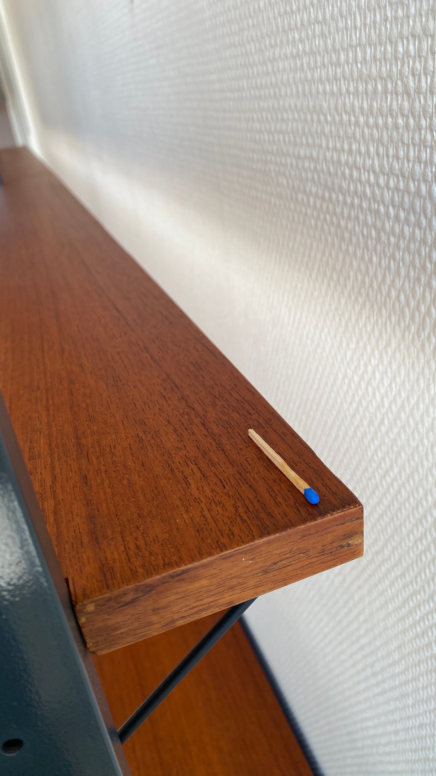 Modular Teak Wall Shelf by Olof Pira for String, 1950s